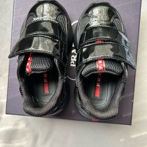 Black Prada sneakers toddler size